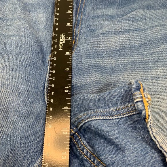 Old Navy Classic Jean Shorts Plus Sz 24 Blue Mid Rise Denim Stretch Shortie - Picture 10 of 12